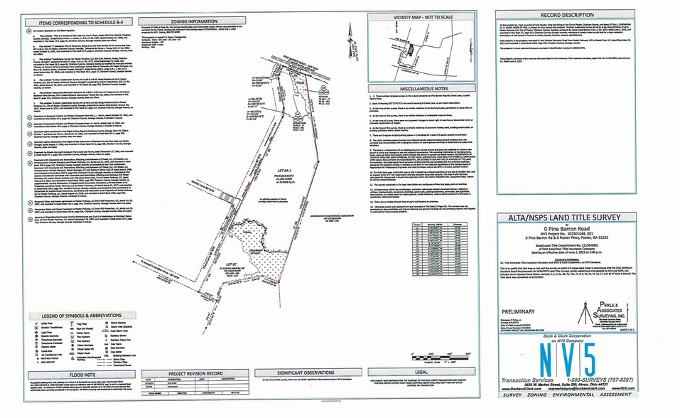 0 Pooler Pky, Pooler, GA à vendre - Plan de site - Image 2 de 4