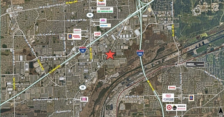 11343 Joliet Rd, Lemont, IL for lease - Building Photo - Image 2 of 3