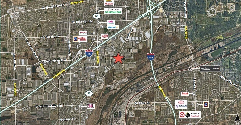 11343 Joliet Rd, Lemont, IL à louer - Photo du bâtiment - Image 2 de 3