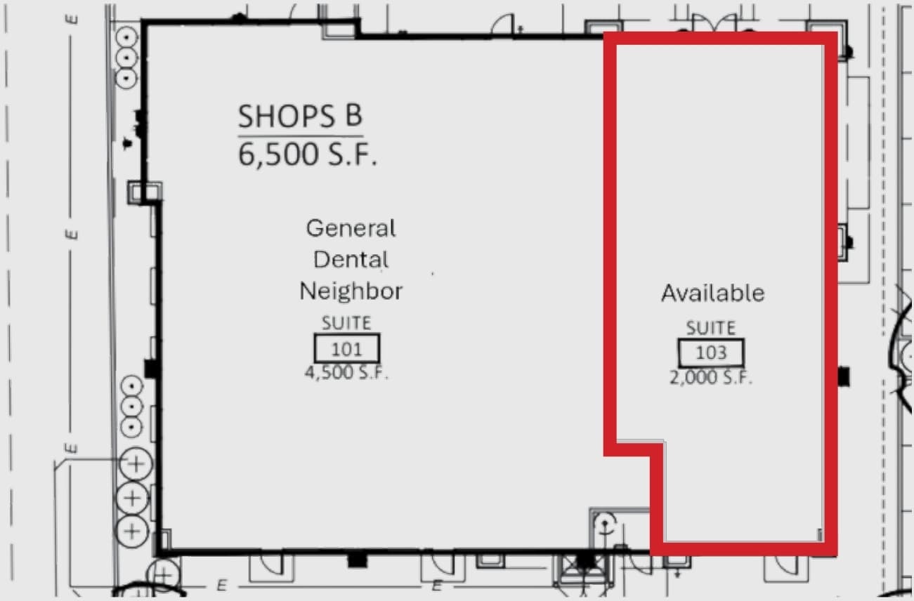 4727 E Pecos Rd, Gilbert, AZ for lease Floor Plan- Image 1 of 3