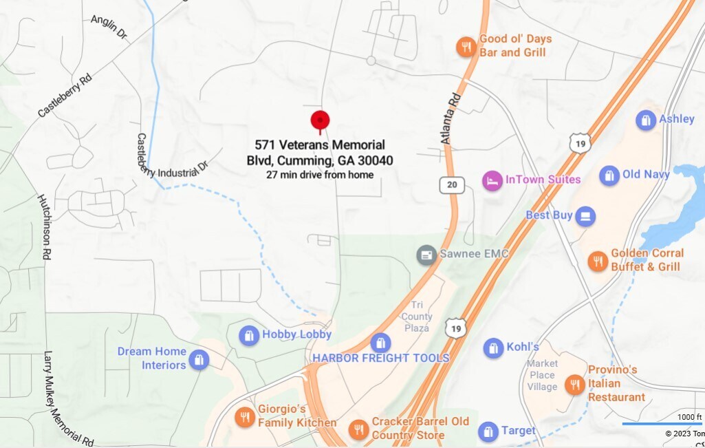 571 Veterans Memorial Blvd, Cumming, GA for sale Primary Photo- Image 1 of 5