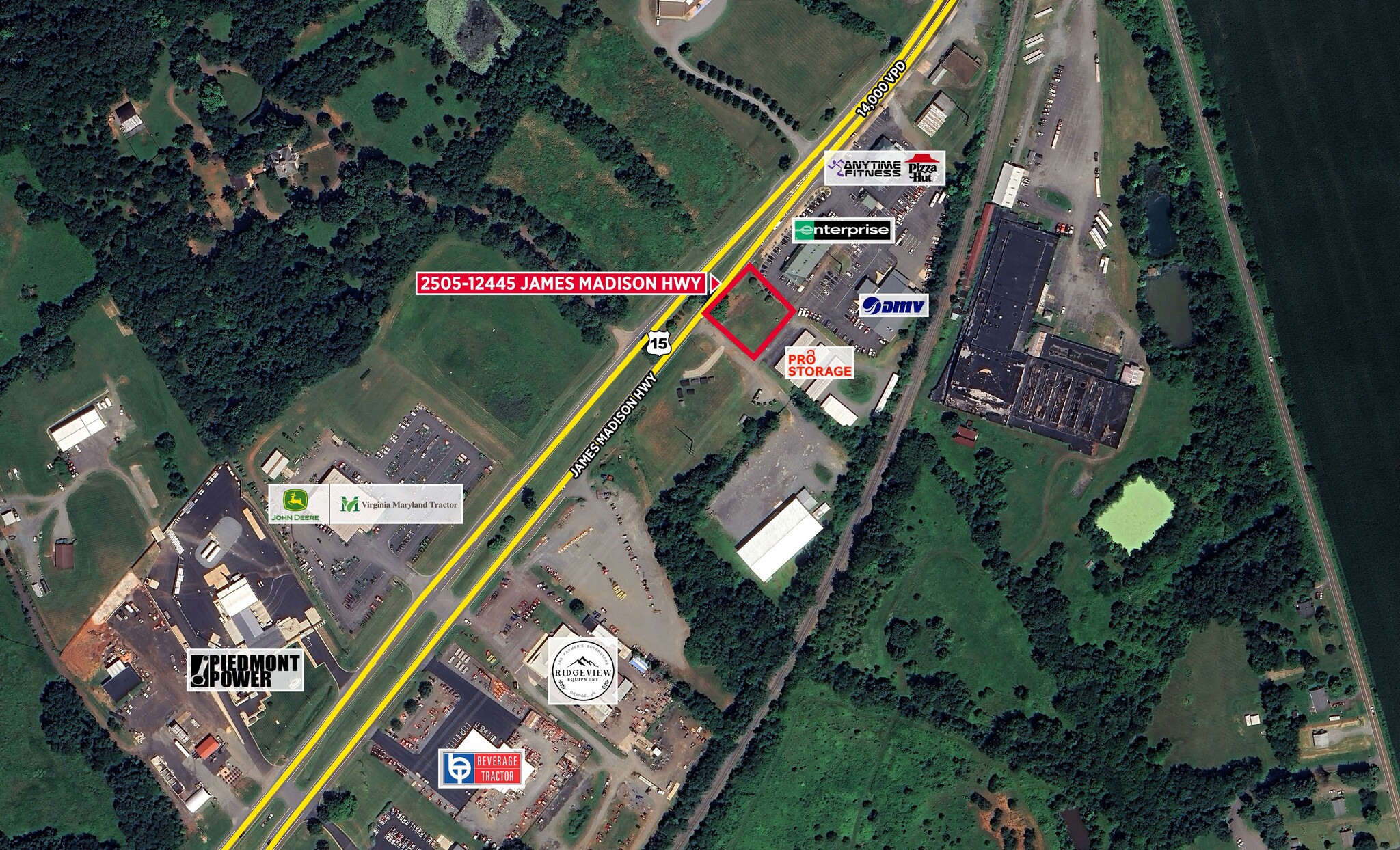 James Madison Hwy, Orange, VA for lease Primary Photo- Image 1 of 3