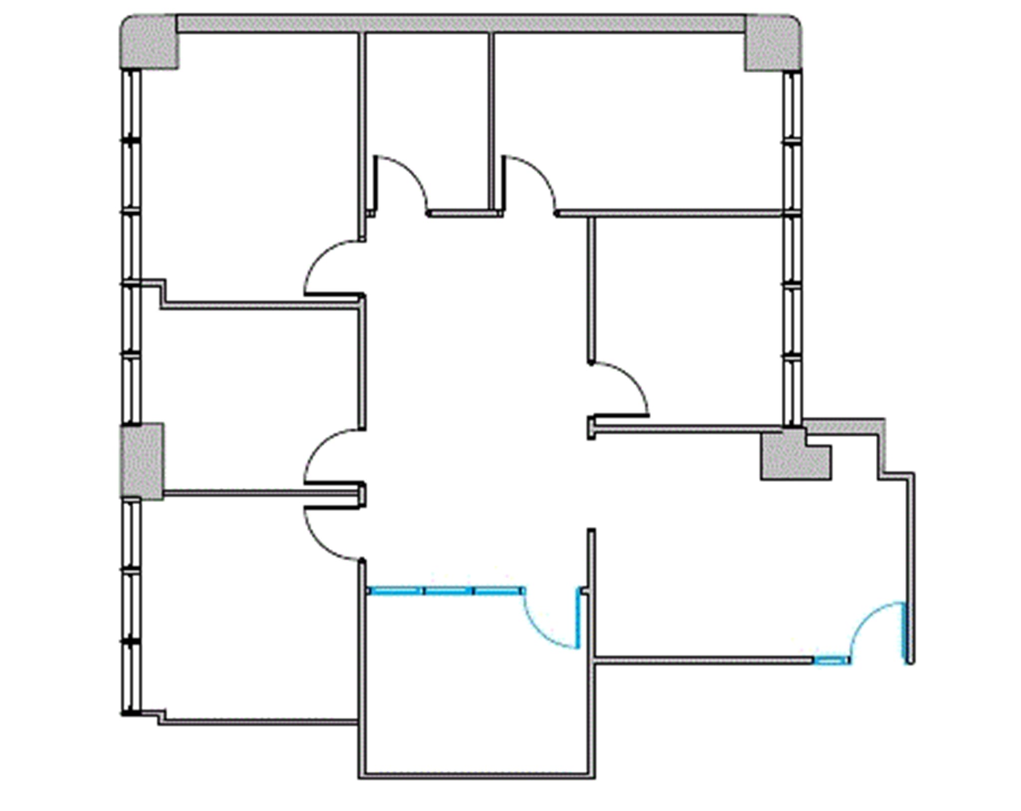 4100 Spring Valley Rd, Dallas, TX à louer Plan d’étage- Image 1 de 1
