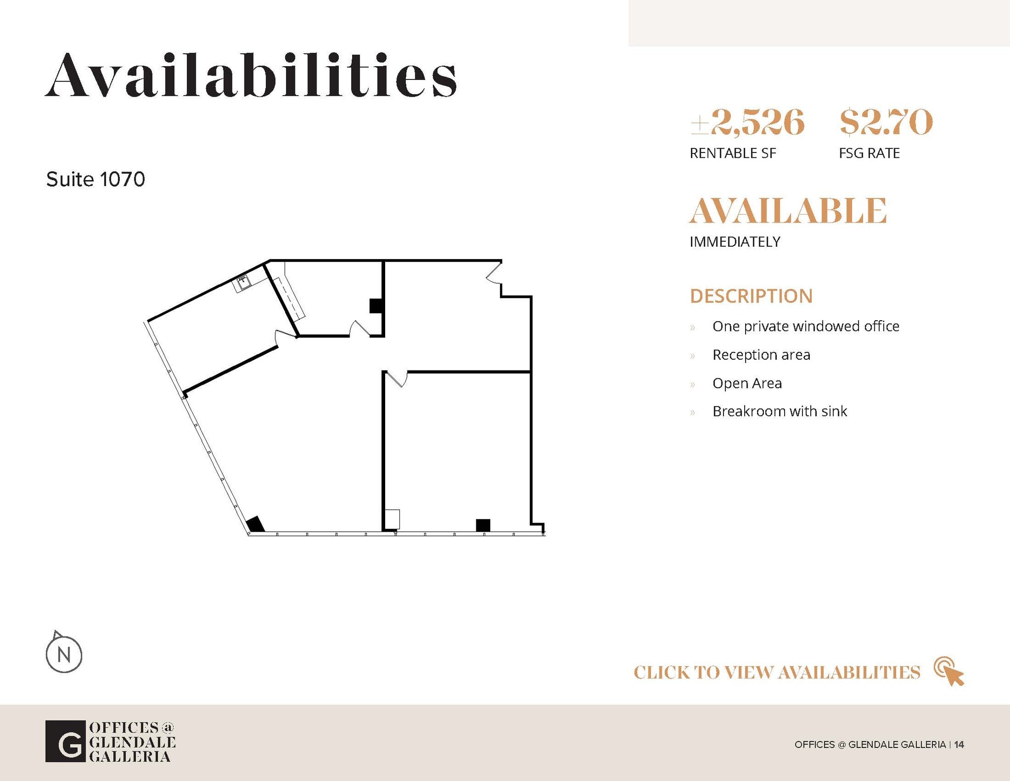 100 W Broadway, Glendale, CA for lease Floor Plan- Image 1 of 1