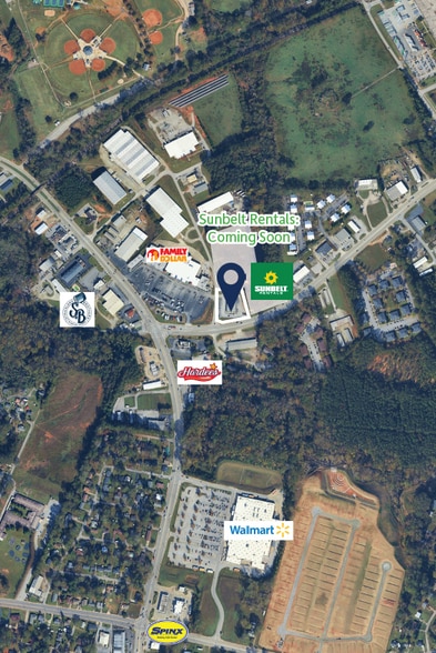 201 N Emerald Rd, Greenwood, SC for sale - Building Photo - Image 2 of 2