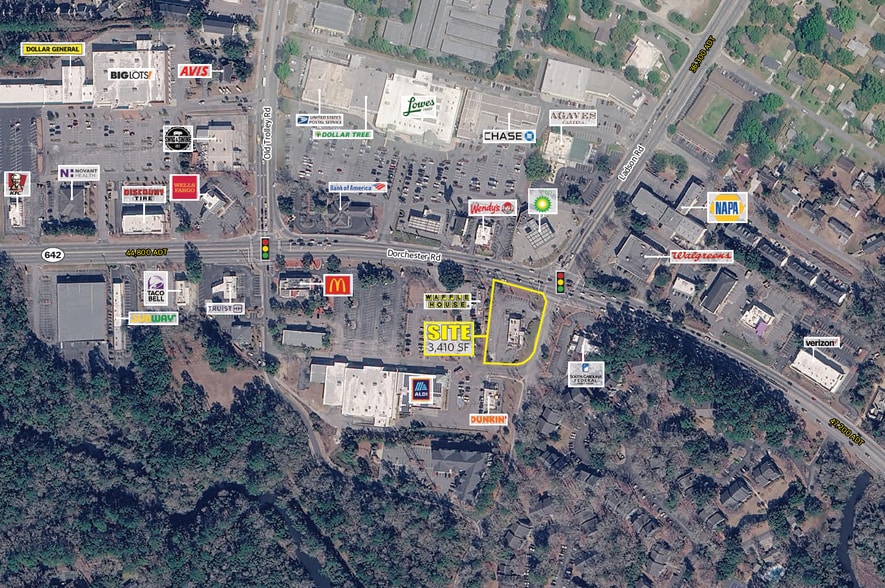 10005 Dorchester Rd, Summerville, SC for lease - Aerial - Image 1 of 3