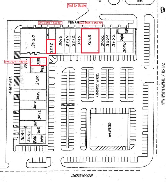 2994-3054 W New Haven Ave, Melbourne, FL à louer - Photo du bâtiment - Image 2 de 4