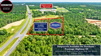 Plus de détails pour Charlie Kraker Road, Bay Minette, AL - Terrain à vendre