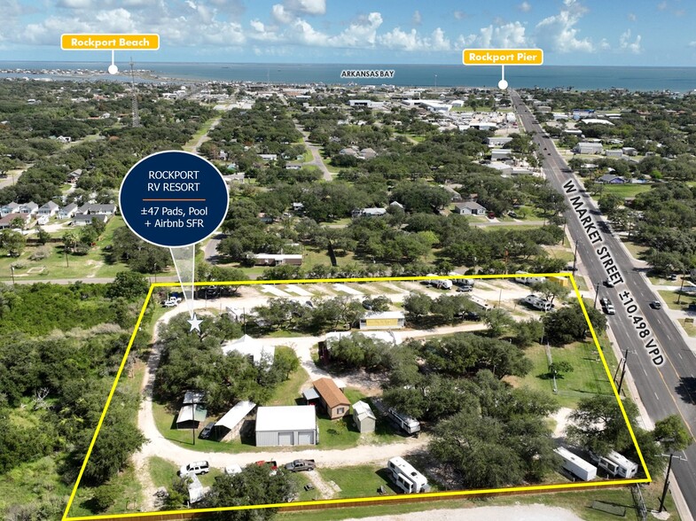 606 W Market St, Rockport, TX for sale - Primary Photo - Image 1 of 1