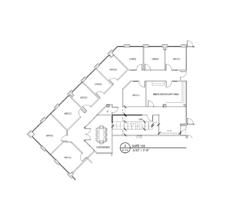 1100 Crescent Green Dr, Cary, NC for lease Floor Plan- Image 1 of 6