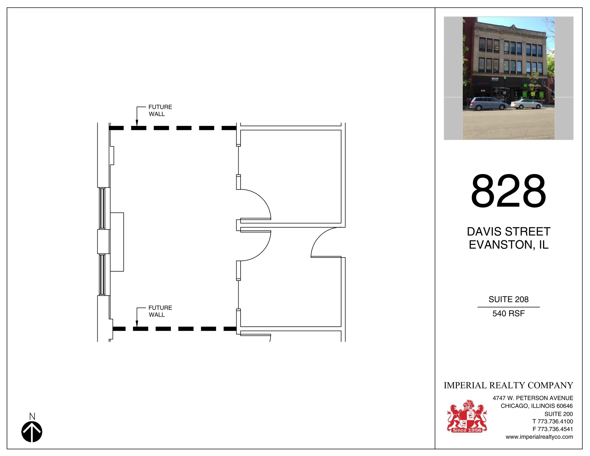 828 Davis St, Evanston, IL for lease Site Plan- Image 1 of 2