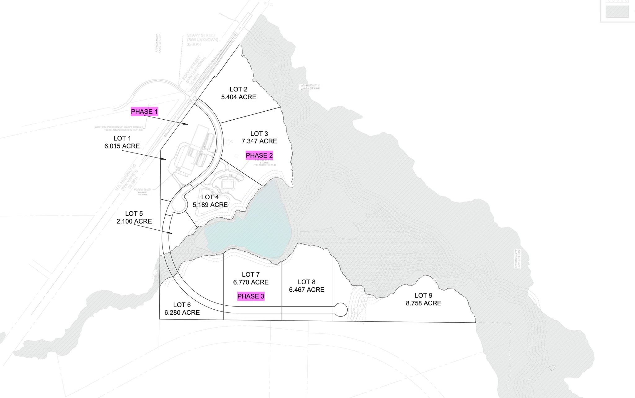 3363 GA-85, Senoia, GA for sale Site Plan- Image 1 of 3