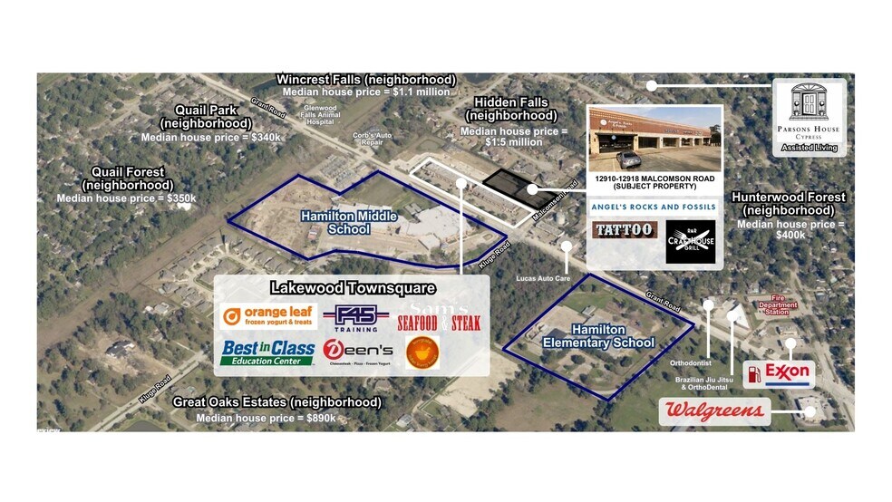 12910-12918 Malcomson Rd, Houston, TX à vendre - Aérien - Image 3 de 7