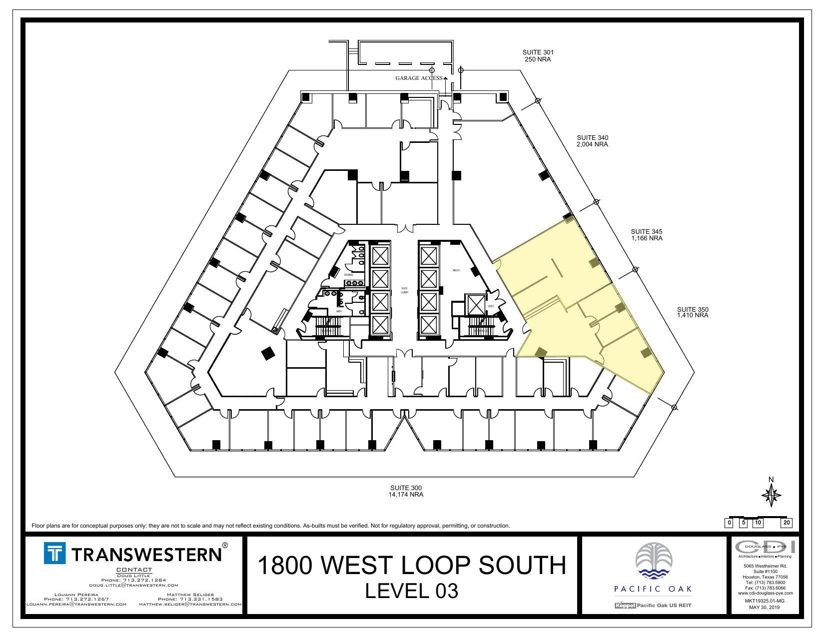 1800 West Loop S, Houston, TX for lease Floor Plan- Image 1 of 1