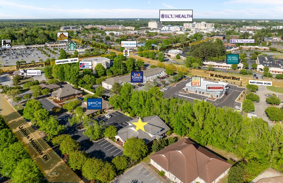 845 Johns Hopkins Dr, Greenville, NC for lease - Primary Photo - Image 1 of 1