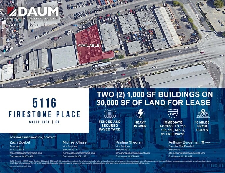 5116 Firestone Pl, South Gate, CA for sale - Primary Photo - Image 1 of 1