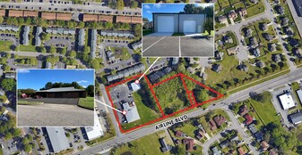 Office Warehouse with Additional Land - Parc de stationnement couvert