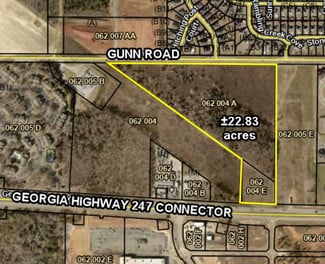 Plus de détails pour Gunn Rd, Byron, GA - Terrain à vendre