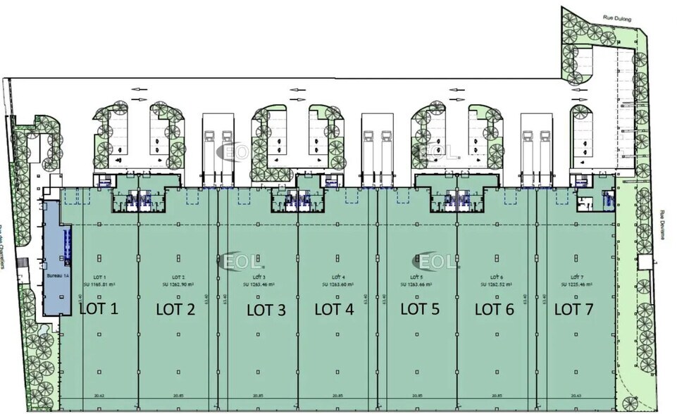 Flex in Argenteuil for lease - Floor Plan - Image 2 of 6