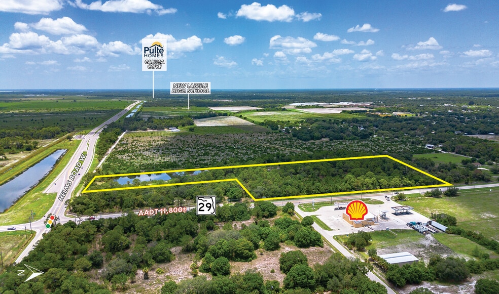 80 Helms Road W, LaBelle, FL for sale - Aerial - Image 3 of 5