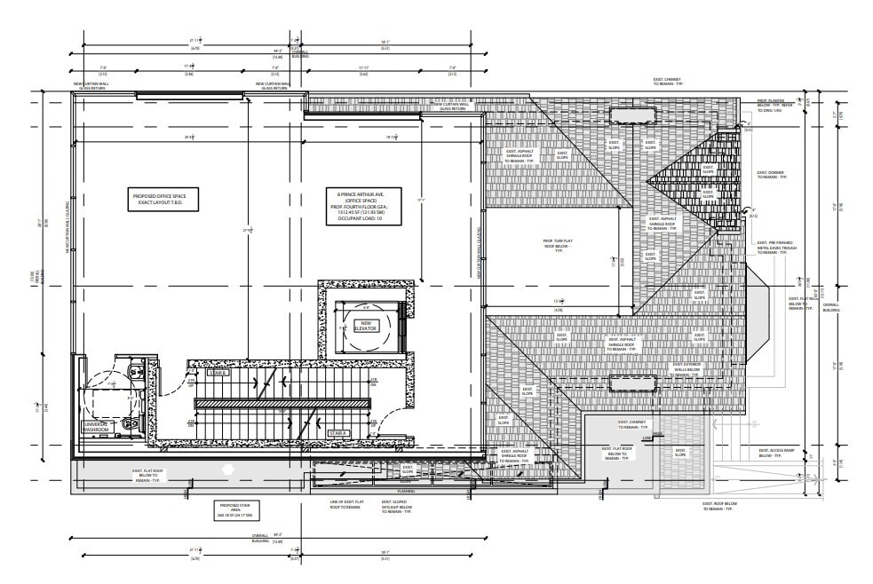 8 Prince Arthur Av, Toronto, ON for lease Floor Plan- Image 1 of 1