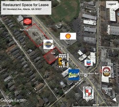 337 Moreland Ave NE, Atlanta, GA - AERIAL  map view
