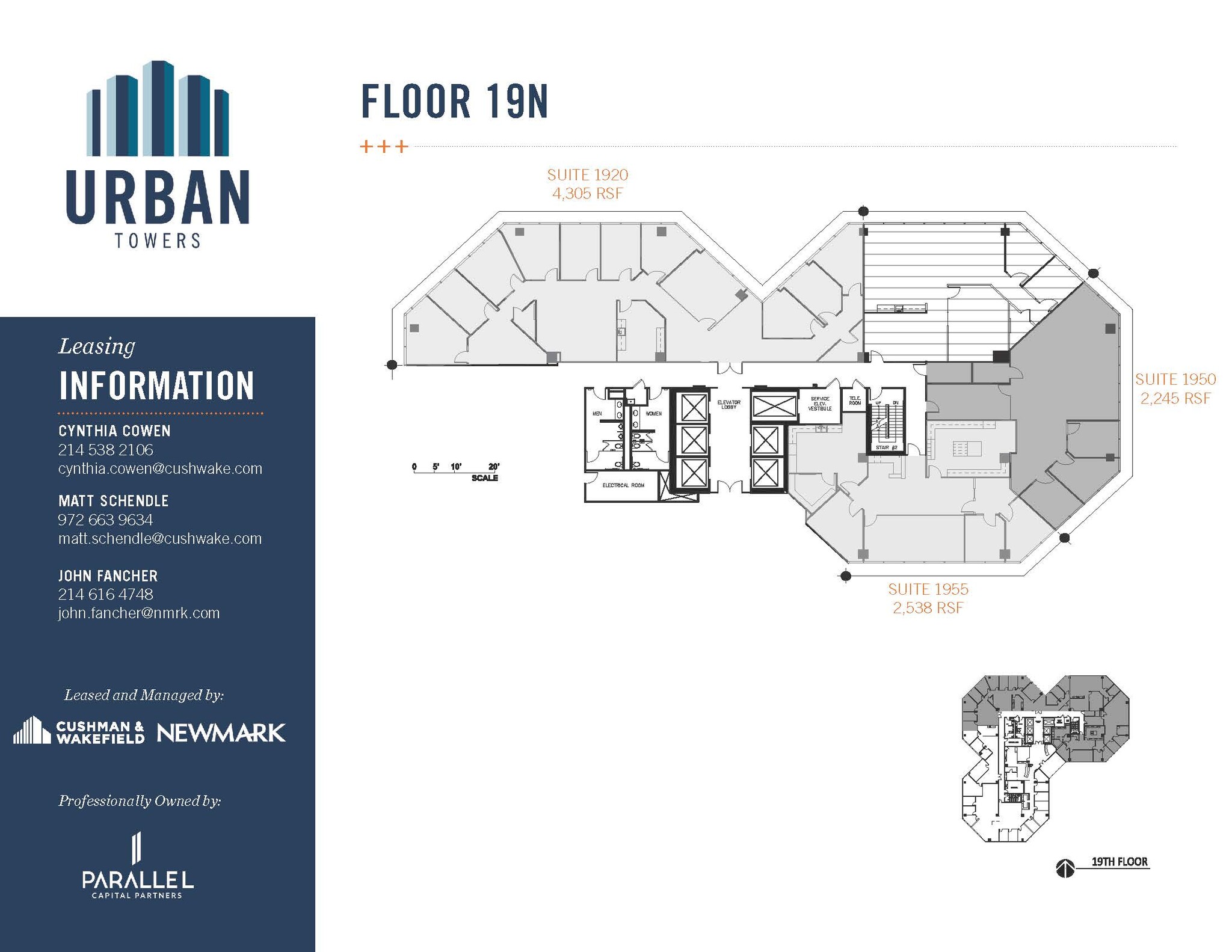 222 W Las Colinas Blvd, Irving, TX à louer Plan d’étage- Image 1 de 1