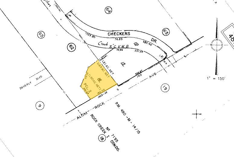 1925 Alum Rock Ave, San Jose, CA for lease - Plat Map - Image 2 of 2