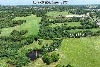 Plus de détails pour Lot 6 RS CR 1150, Emory, TX - Terrain à vendre