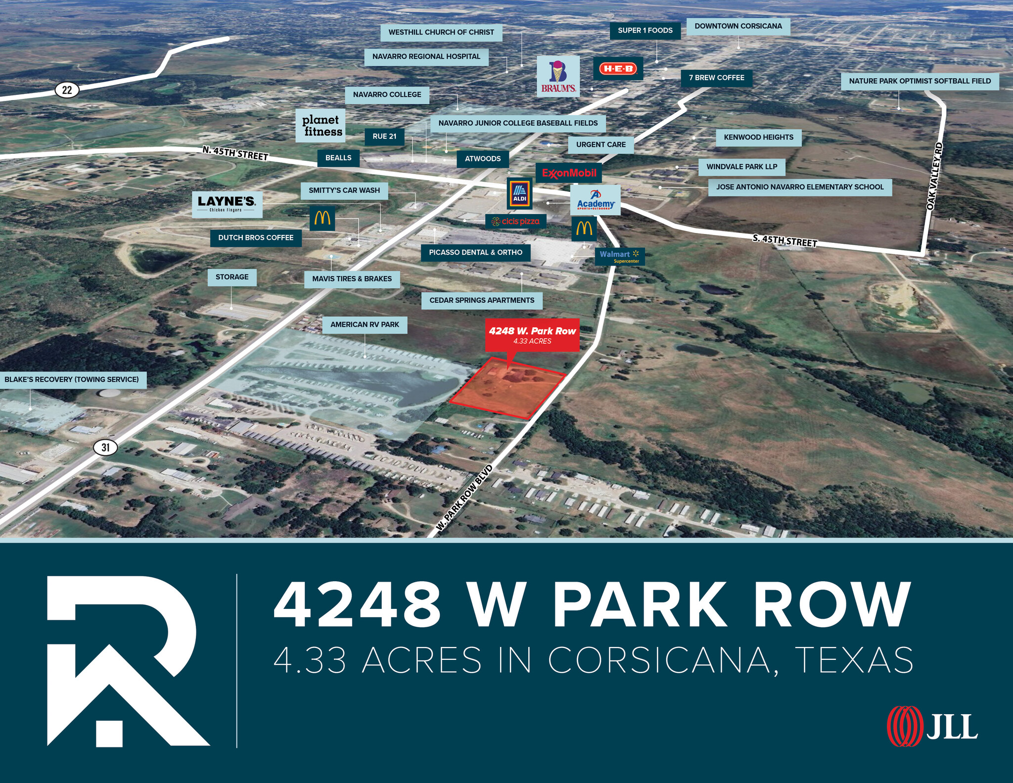 4248 W Park Row Blvd, Corsicana, TX for sale Primary Photo- Image 1 of 4