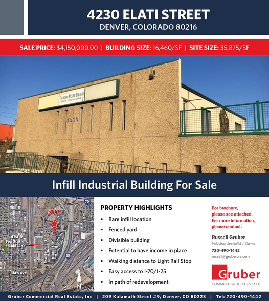 4230 Elati St, Denver, CO for sale - Building Photo - Image 1 of 6