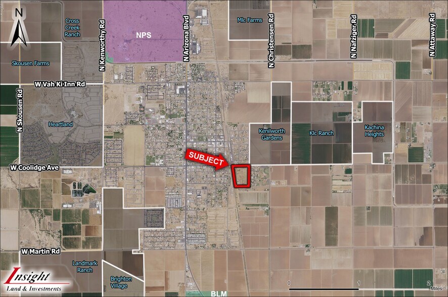 0000 Coolidge Avenue, Coolidge, AZ à vendre - Photo du bâtiment - Image 2 de 3