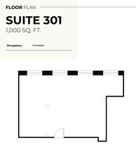 372 Richmond St W, Toronto, ON à louer Plan d’étage- Image 1 de 4