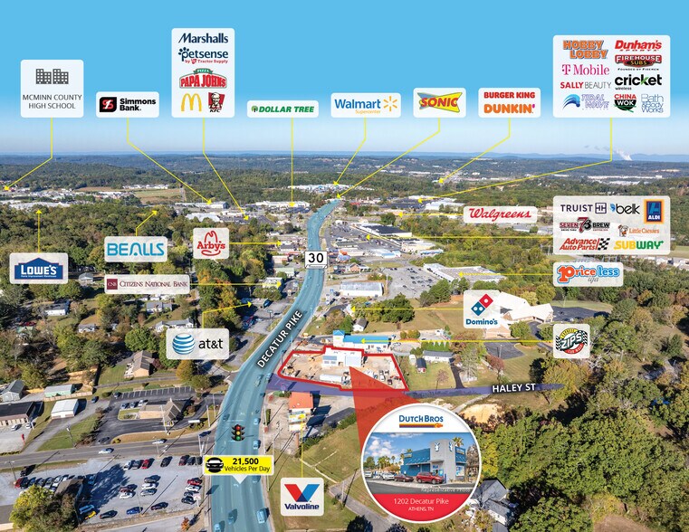 1202 Decatur Pike, Athens, TN for sale - Building Photo - Image 3 of 7