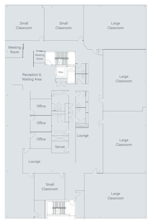 6020 104th St NW, Edmonton, AB for lease Floor Plan- Image 1 of 1