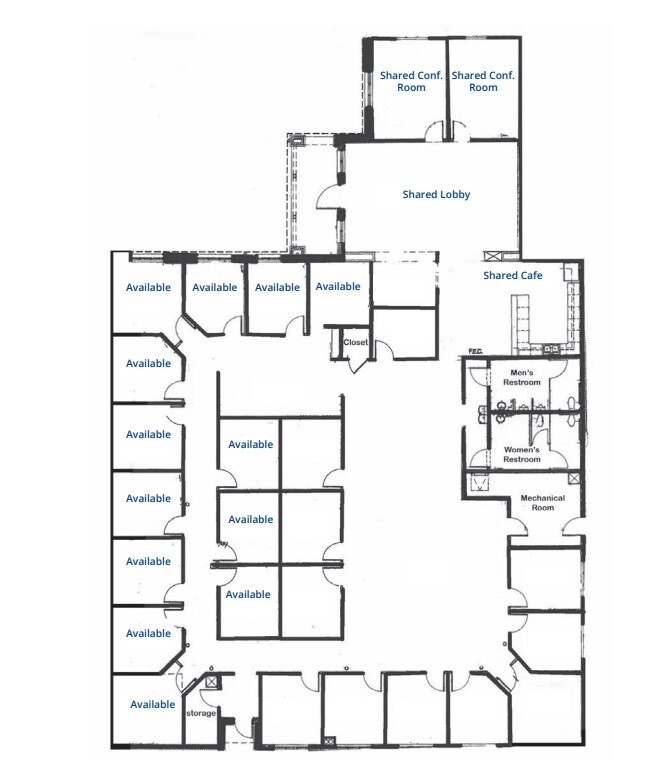 379 W Olentangy St, Powell, OH for lease Floor Plan- Image 1 of 1