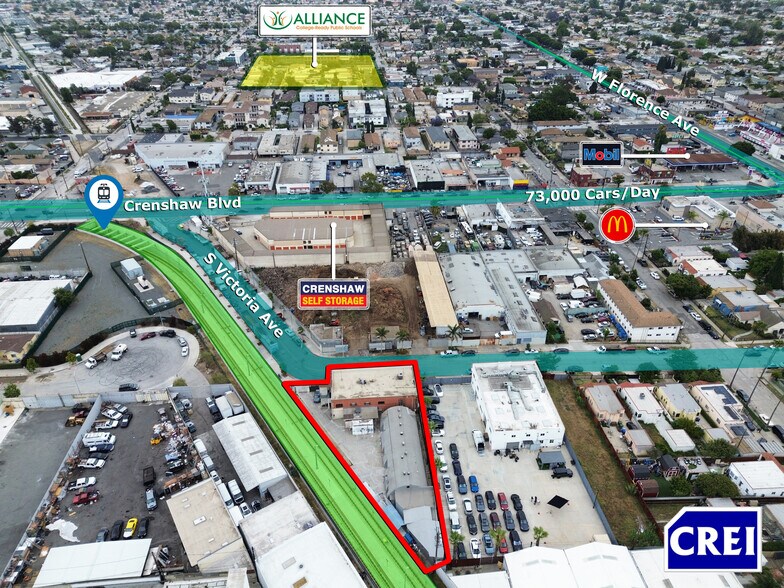 6809 S Victoria Ave, Los Angeles, CA à louer - Photo du bâtiment - Image 2 de 27