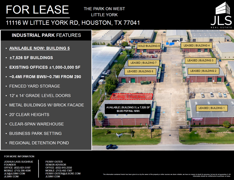 11116 W Little York Rd, Houston, TX for lease - Building Photo - Image 1 of 6