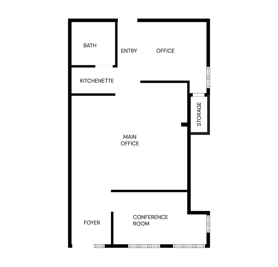 2080 Pearl St, Boulder, CO 80302 - Unité 1 -  - Plan d’étage - Image 1 of 4