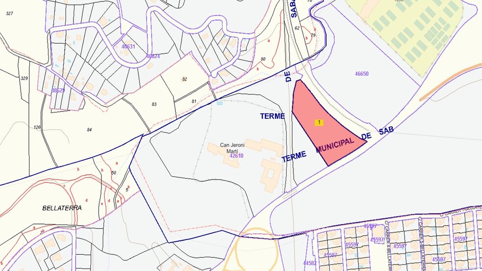 Land in Sabadell, Barcelona for sale - Aerial - Image 2 of 2
