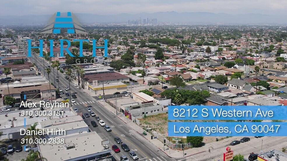 8210-8212 S Western Ave, Los Angeles, CA à vendre - Vidéo sur l’inscription commerciale - Image 2 de 8