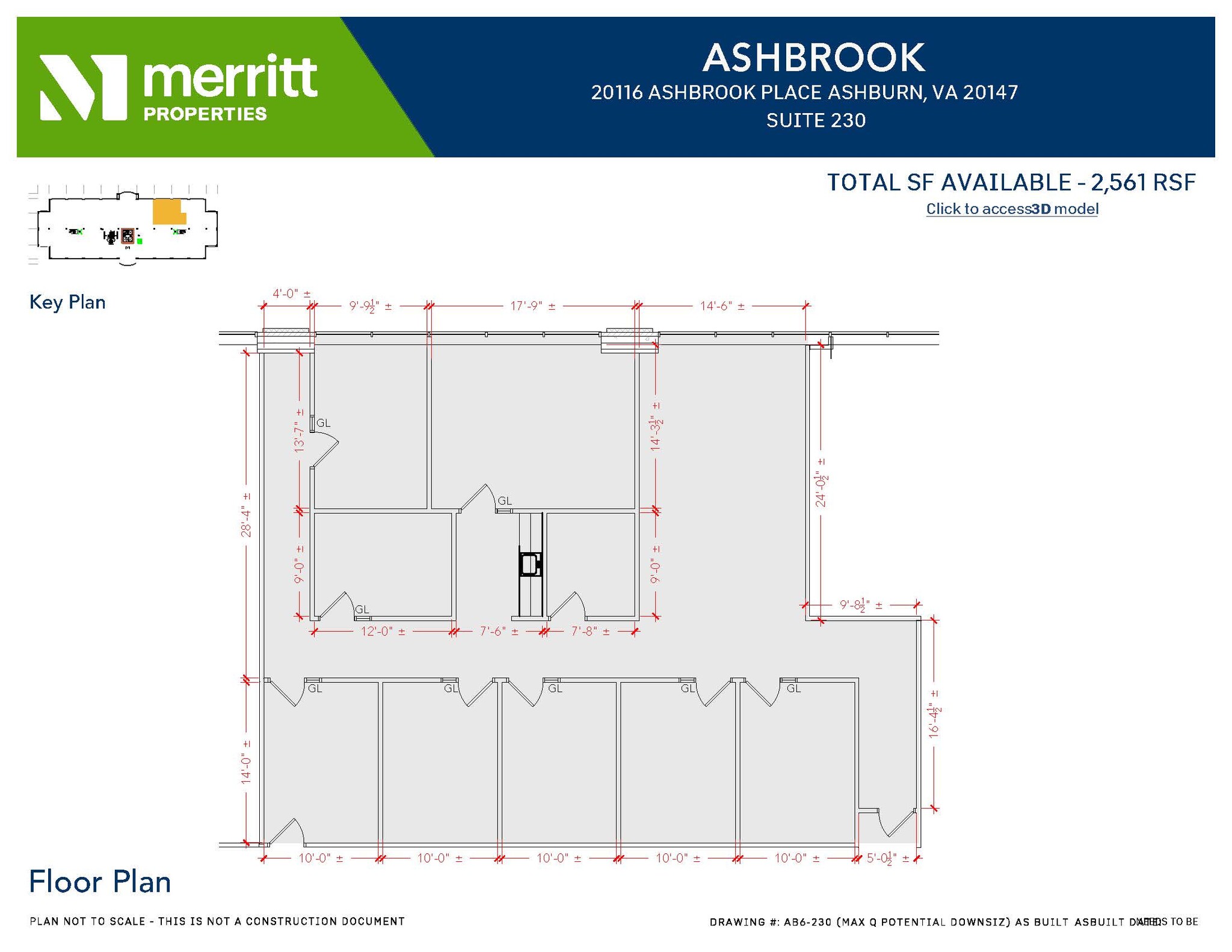 20116 Ashbrook Pl, Ashburn, VA à louer Plan d  tage- Image 1 de 1