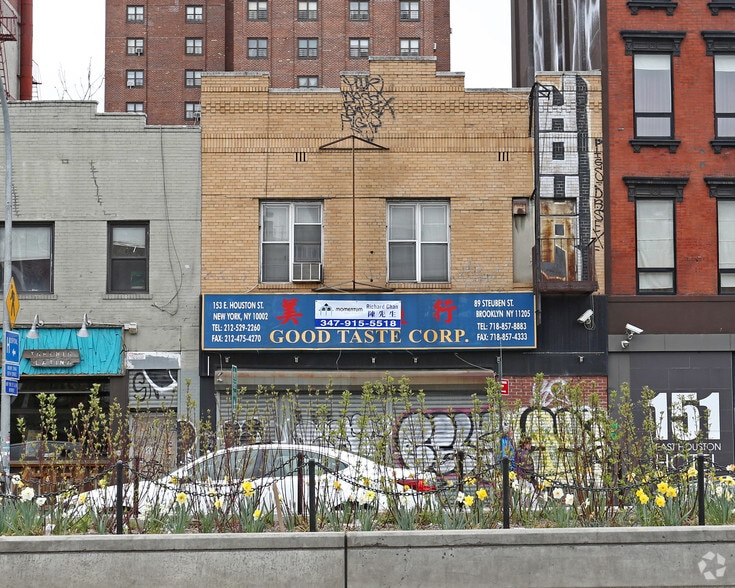 153 E Houston St, New York, NY à louer - Photo du bâtiment - Image 3 de 3