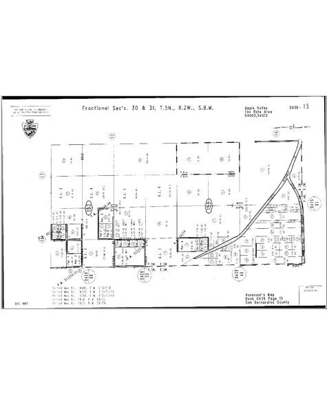2222 Ottawa Rd, Apple Valley, CA for sale - Plat Map - Image 2 of 2