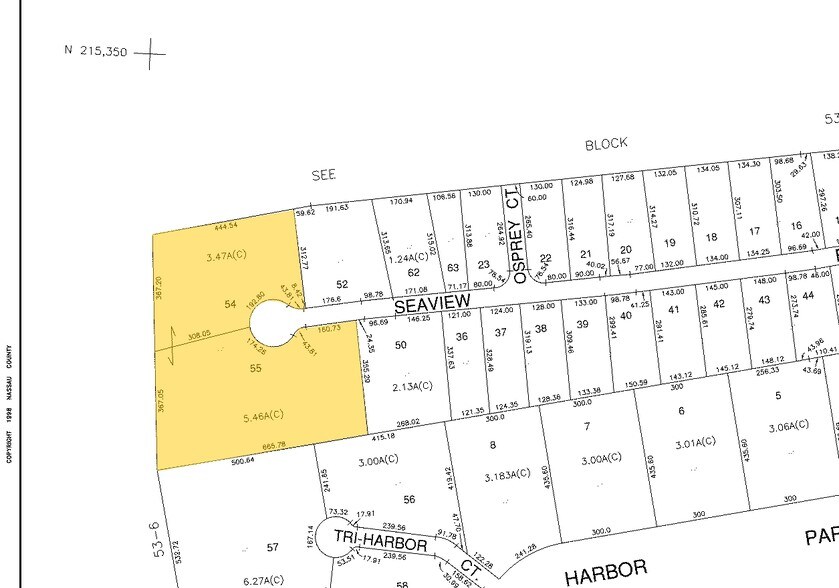 99 Seaview Blvd, Port Washington, NY à louer - Plan cadastral - Image 2 de 6