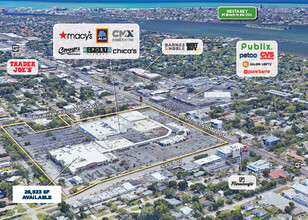 400 Southgate Mall, Sarasota, FL - Aérien  Vue de la carte