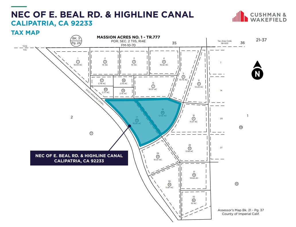 624 Beal Rd, Niland, CA à vendre Photo principale- Image 1 de 3