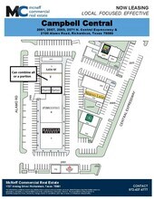 2015-2069 N Central Expy, Richardson, TX for lease Site Plan- Image 2 of 2