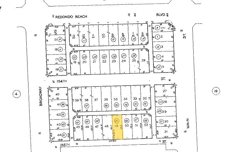 133 W 155th St, Gardena, CA à vendre - Plan cadastral - Image 2 de 13