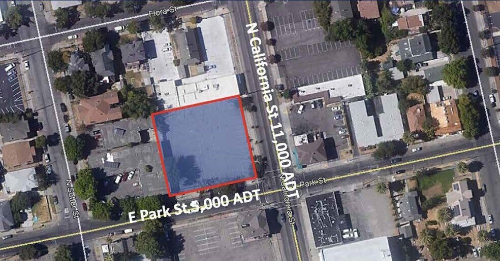 701 N California St, Stockton, CA à vendre - Photo du bâtiment - Image 2 de 5